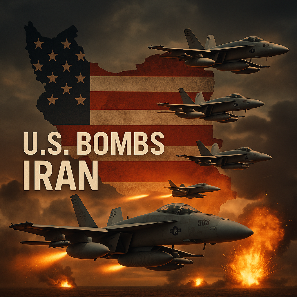 U.S Bombs Iran