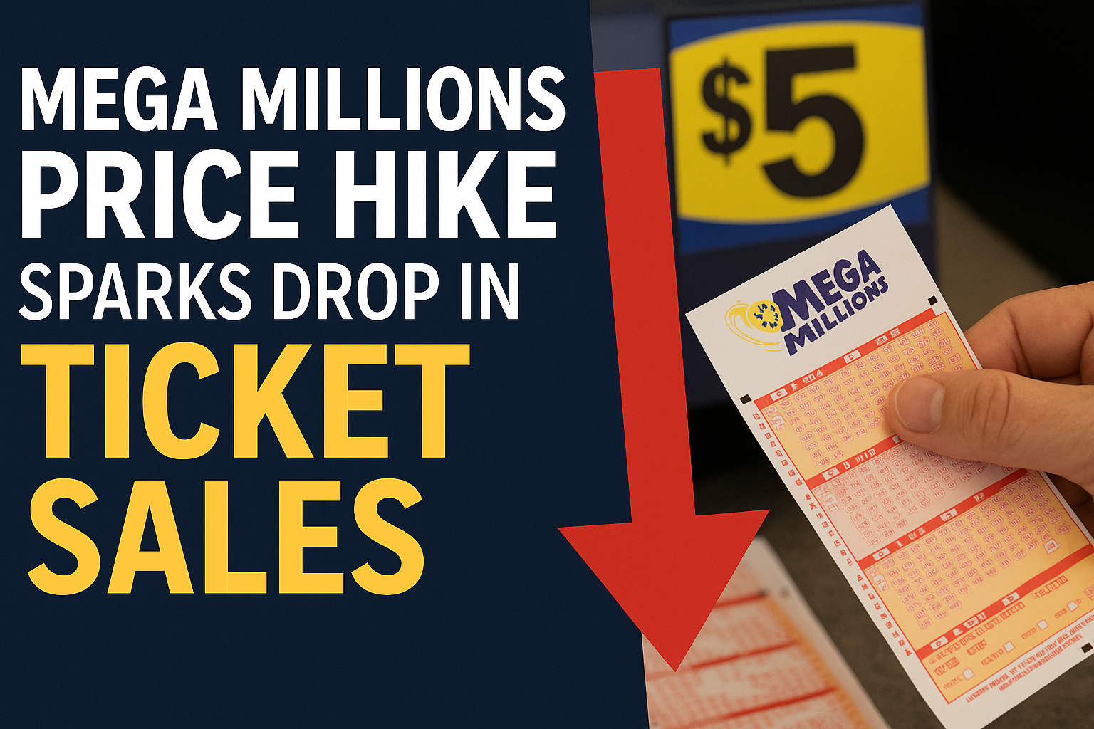 Mega Millions Price Hike Sparks Drop in Ticket Sales, Raises Questions About Lottery Strategy