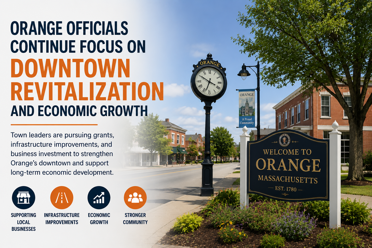 Orange Officials Continue Focus on Downtown Revitalization and Economic Growth