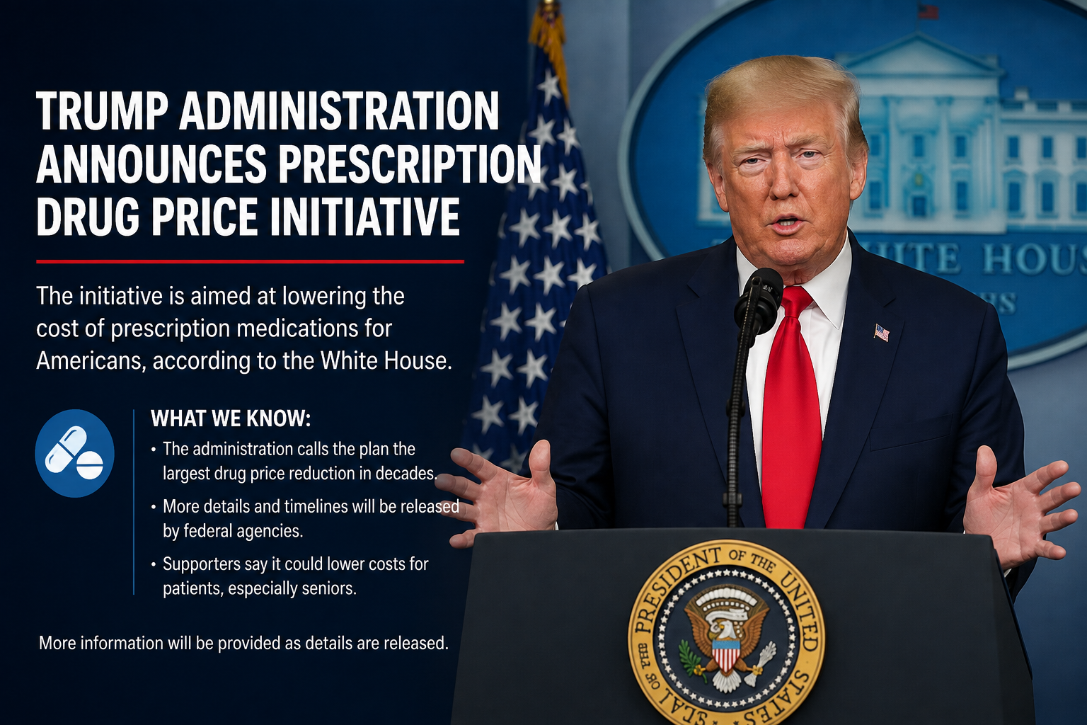Trump Administration Announces Prescription Drug Price Initiative