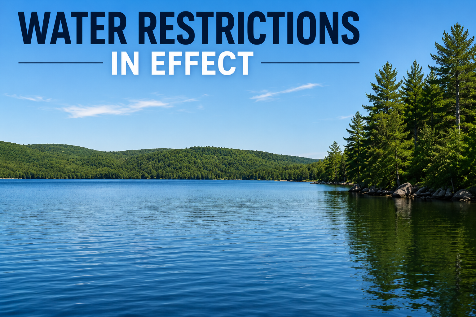 Water Restrictions Remain in Effect for Athol Residents